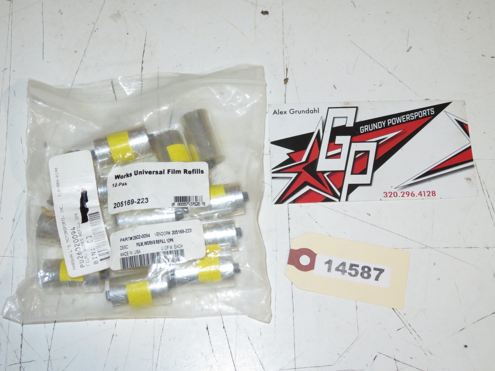 Scott USA - New Works Universal Film Refills Qty 13 - 205169-223