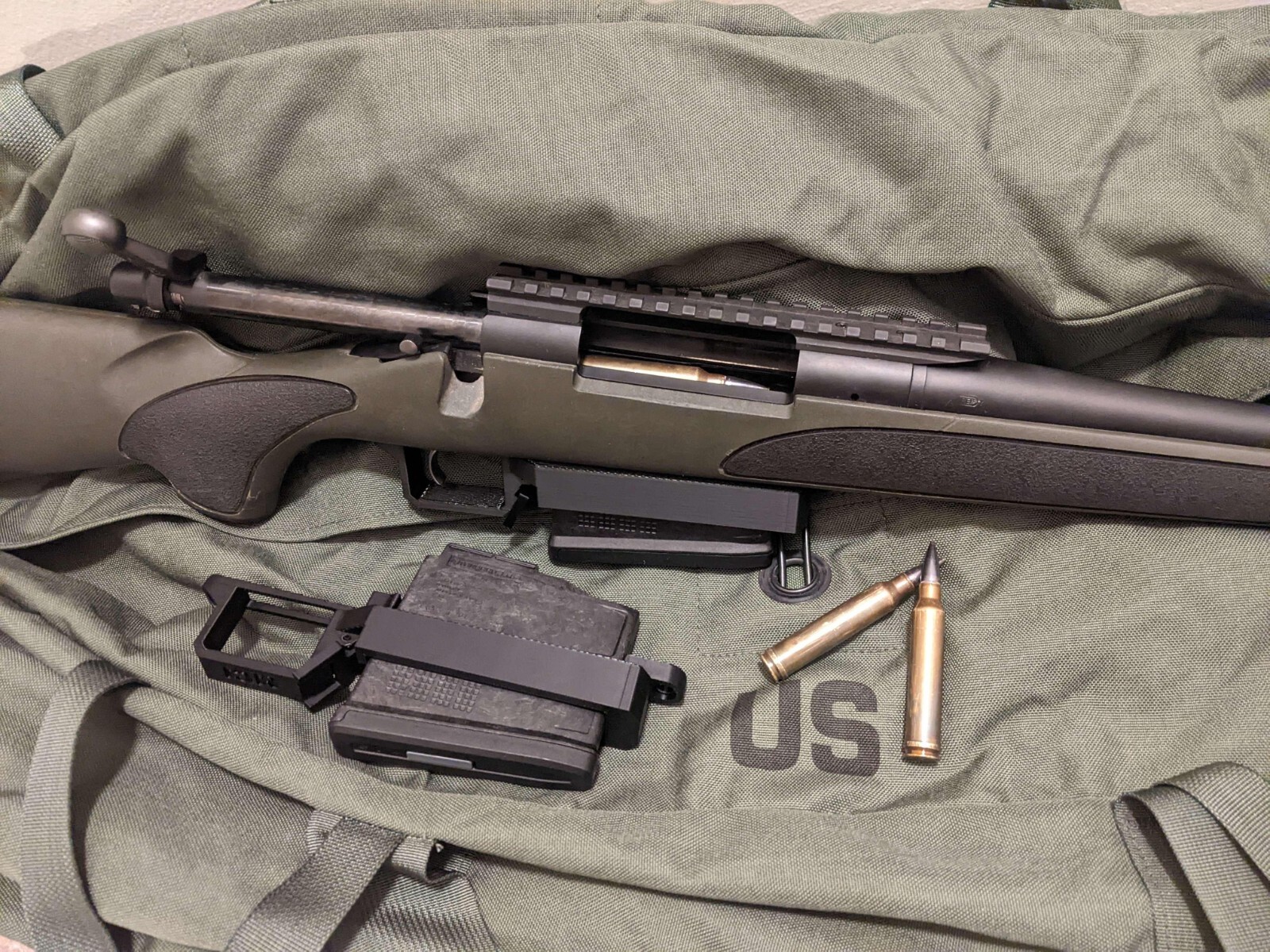 Remington 700 Magazine Kit - AICS Conversion - Silver - Long Action - DROP IN