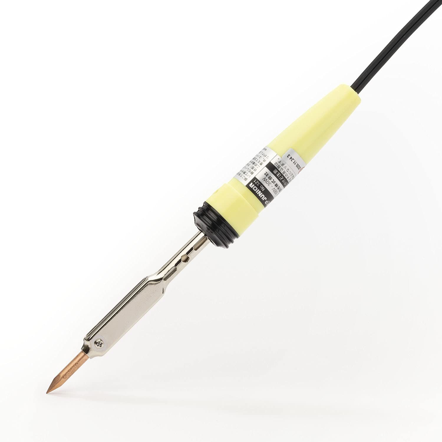 JUNIOR 30W Soldering Iron for Brass and Copper Wires, with I-Shaped Tip, Model 3