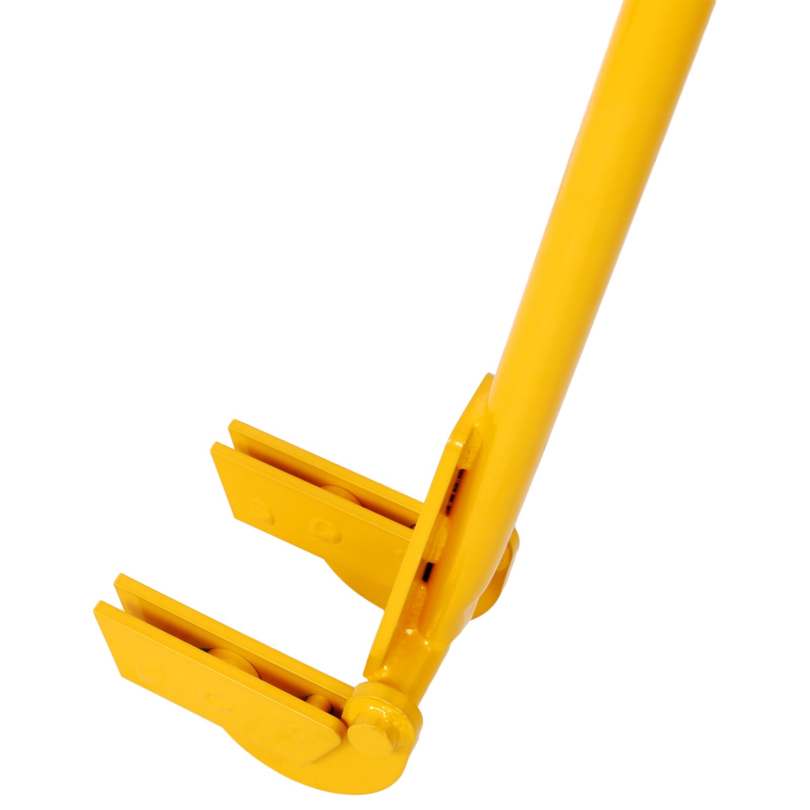 Pallet Buster Tool 43" Long Handle Pry Bar Deck Board Removal Yellow