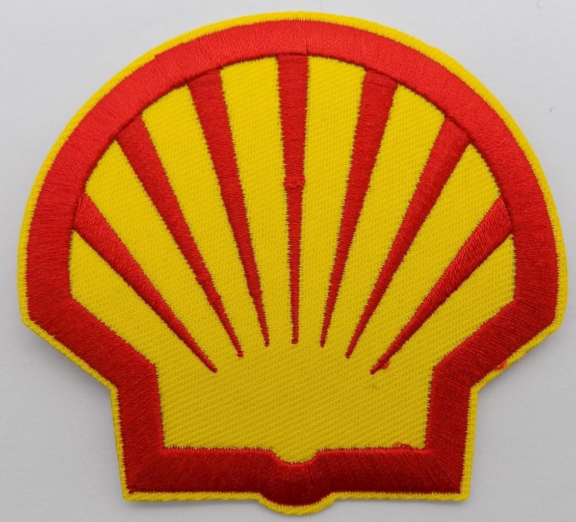 Shell Oil Patch Embroidered Iron/Sew On 3"x3" Penske Racing Gasoline Motorsport