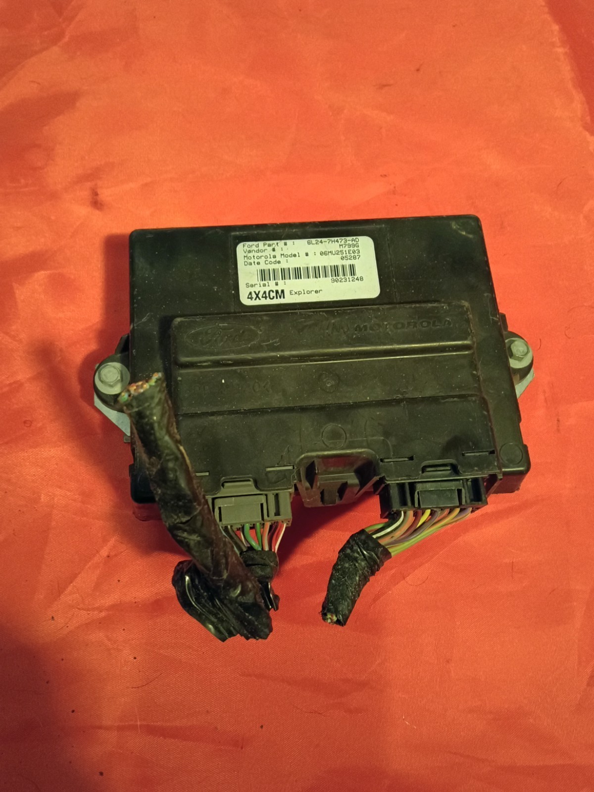2006 Ford Explorer 4x4 TCM Transfer Case Module 6L24-7H473-AD