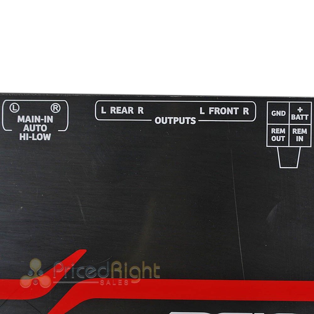 DS18 7 Band Equalizer Subwoofer Control with High Level Input Auto Turn on EQX7
