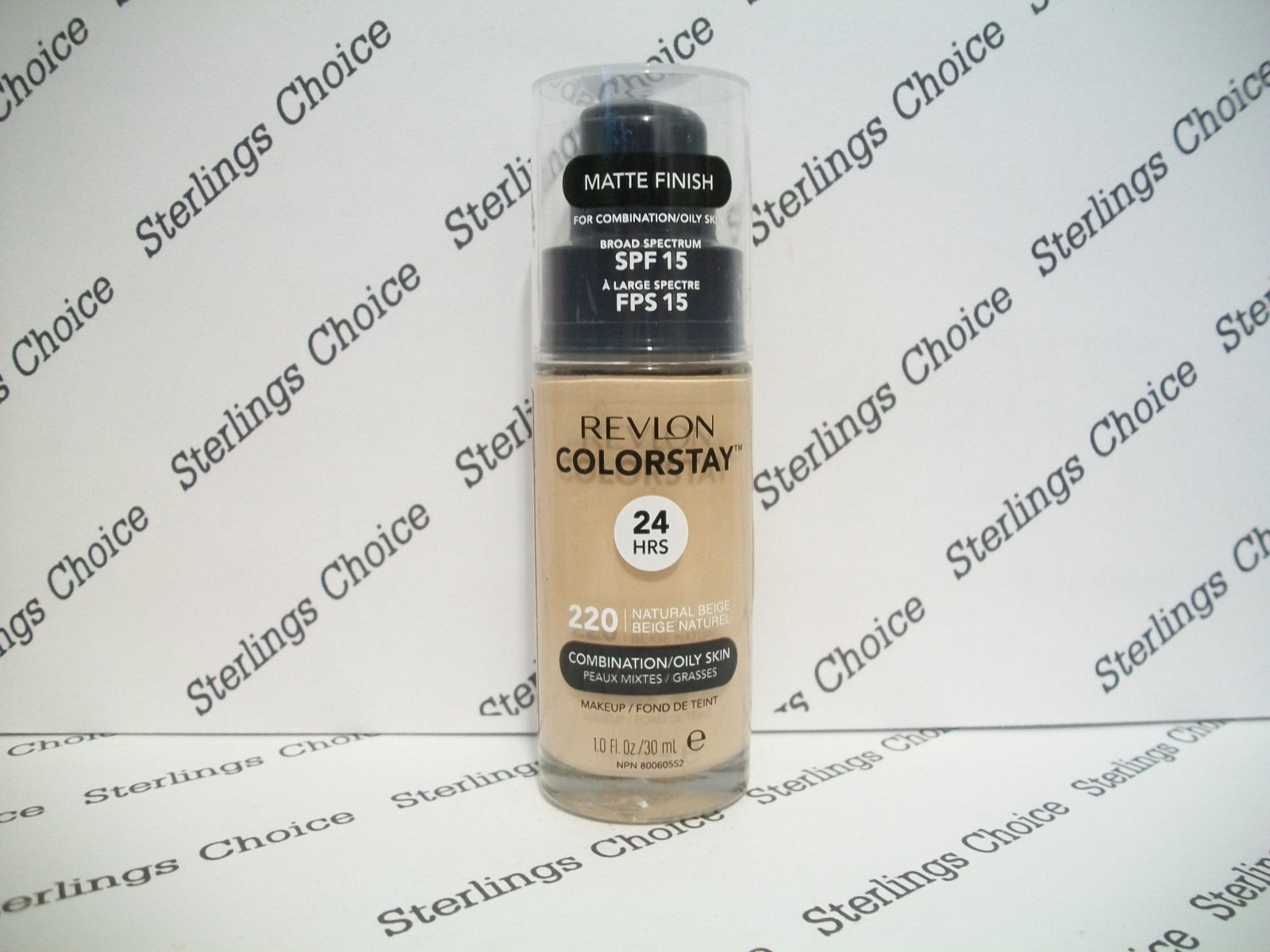 Revlon ColorStay Matte Finish Makeup Combination/Oily Skin #220 Natural Beige