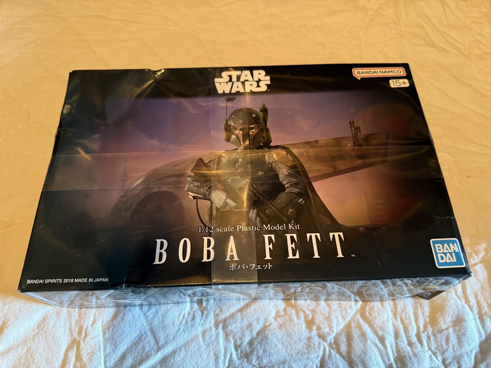 Bandai Star Wars Character Line 1/12 Boba Fett "Star Wars" Model Kit