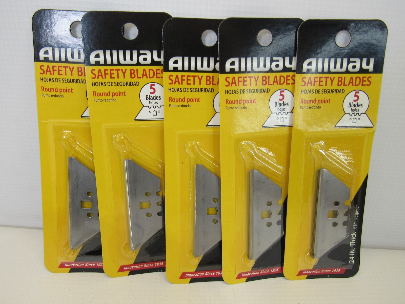 AllWay Tools KBS-5 Round Point Blade Lot of 5