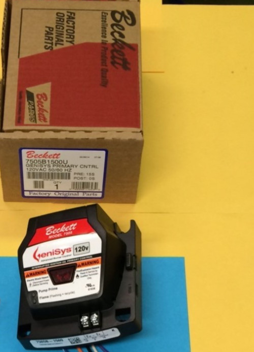 Beckett 7505B1500 7505B 1500U GENISYS CONTROL REPLACES HONEYWELL R7184B NEW