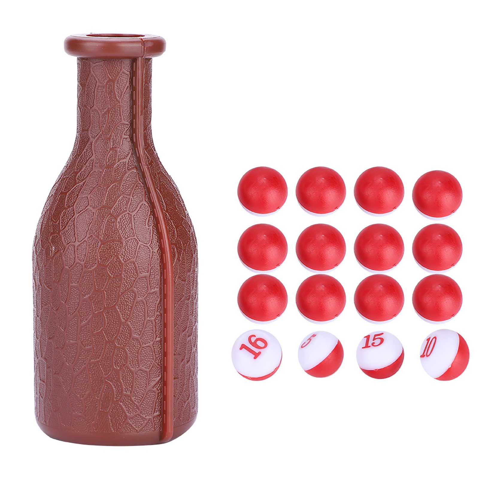 Pool Dice Set With Shaker Bottle For Billiards Games