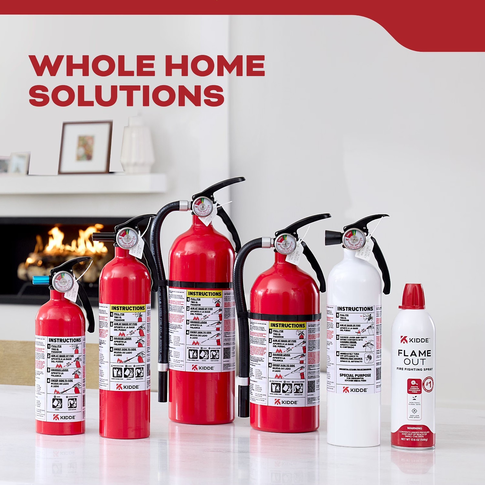 Kidde Fire Extinguisher for Home, Residential 2A10BC