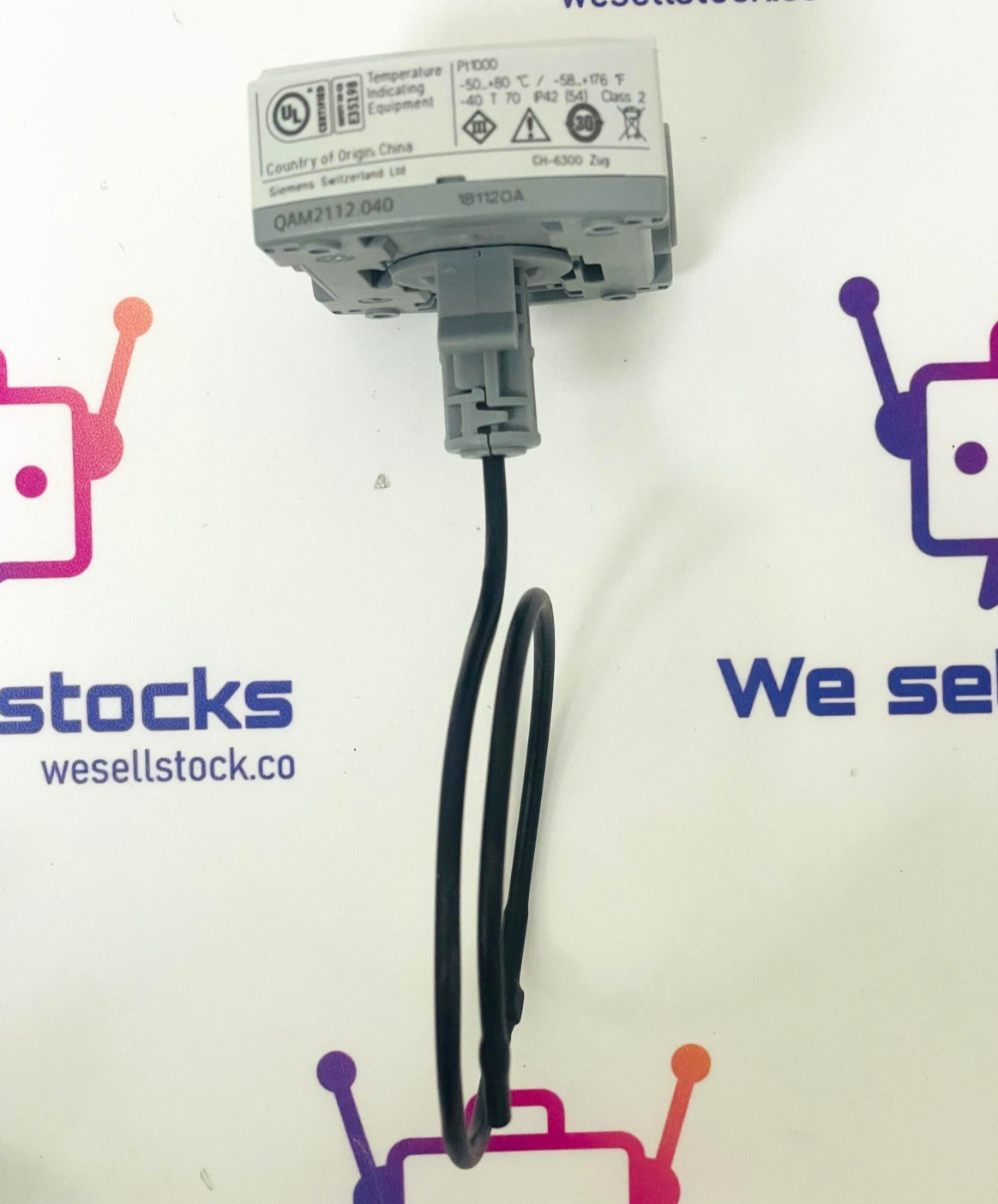 SIEMENS QAM2112.040 Duct Temperature Sensor