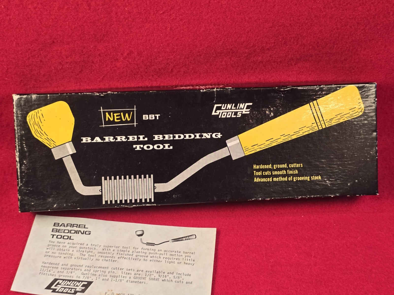 Gunline Tools 1/2 Barrel Bedding Tool