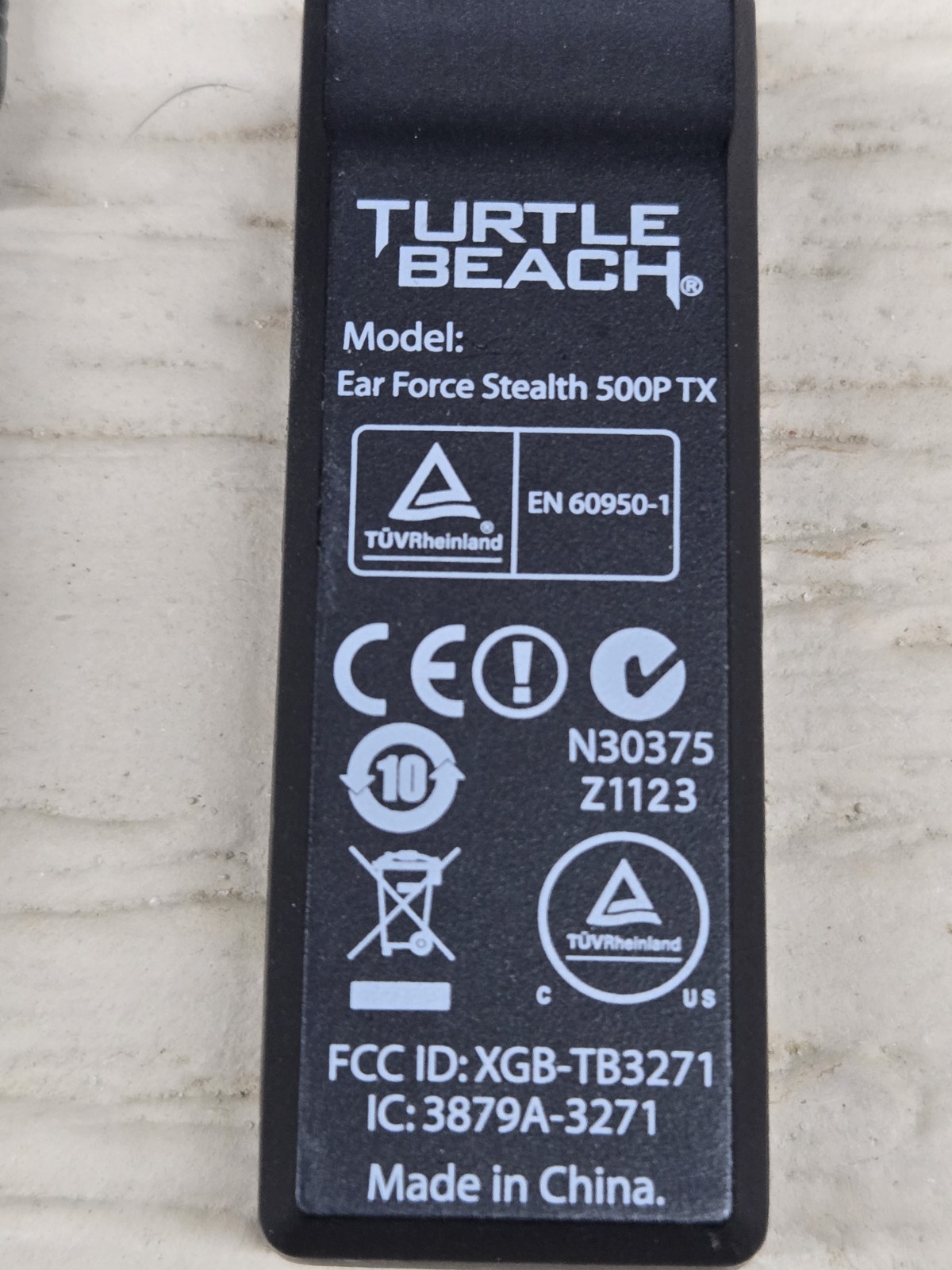 Turtle Beach Ear Force Stealth 500P TX USB Transmitter Dongle Adapter PS4