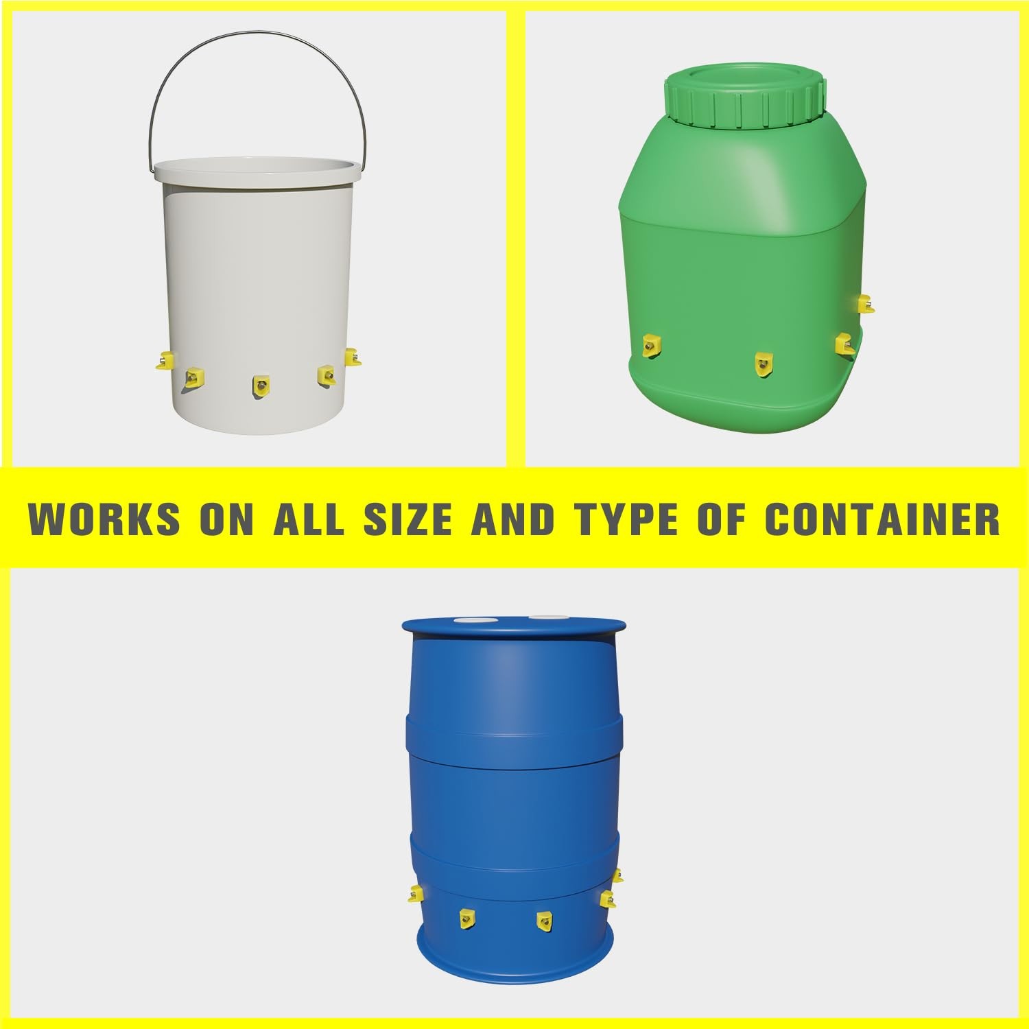 Chicken Waterer Nipples Horizontal Side Mount Anti-Leak Automatic Water System