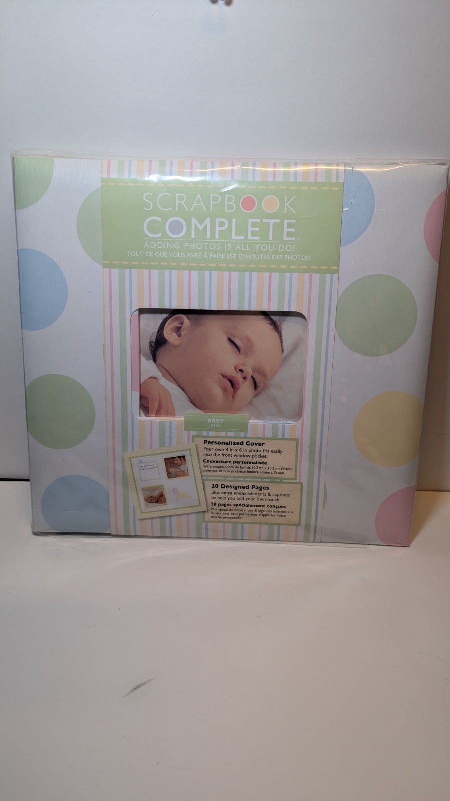 New Tapestry By C.R. Gibson Baby Scrapbook Complete Photo Album