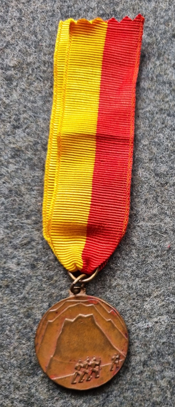 KINGDOM OF ITALY O.N.D. MEDAL URBE CHAMPIONSHIP MARCH MOUNTAIN CARSOLI TAGLIACOZZO