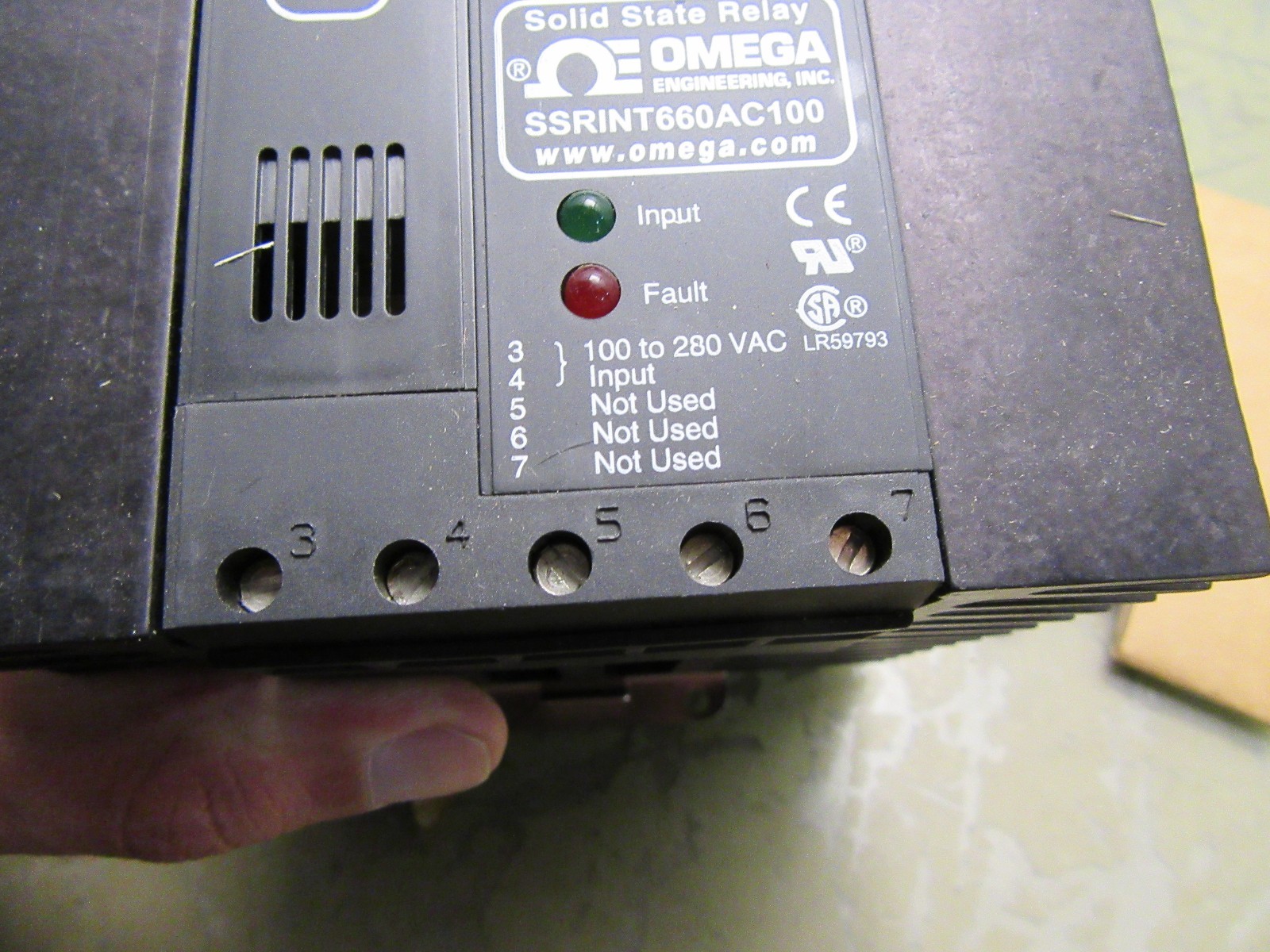 Omega SSRINT660AC100 660VAC 100A solid state relay SSR DIN [4*Q-9.5]