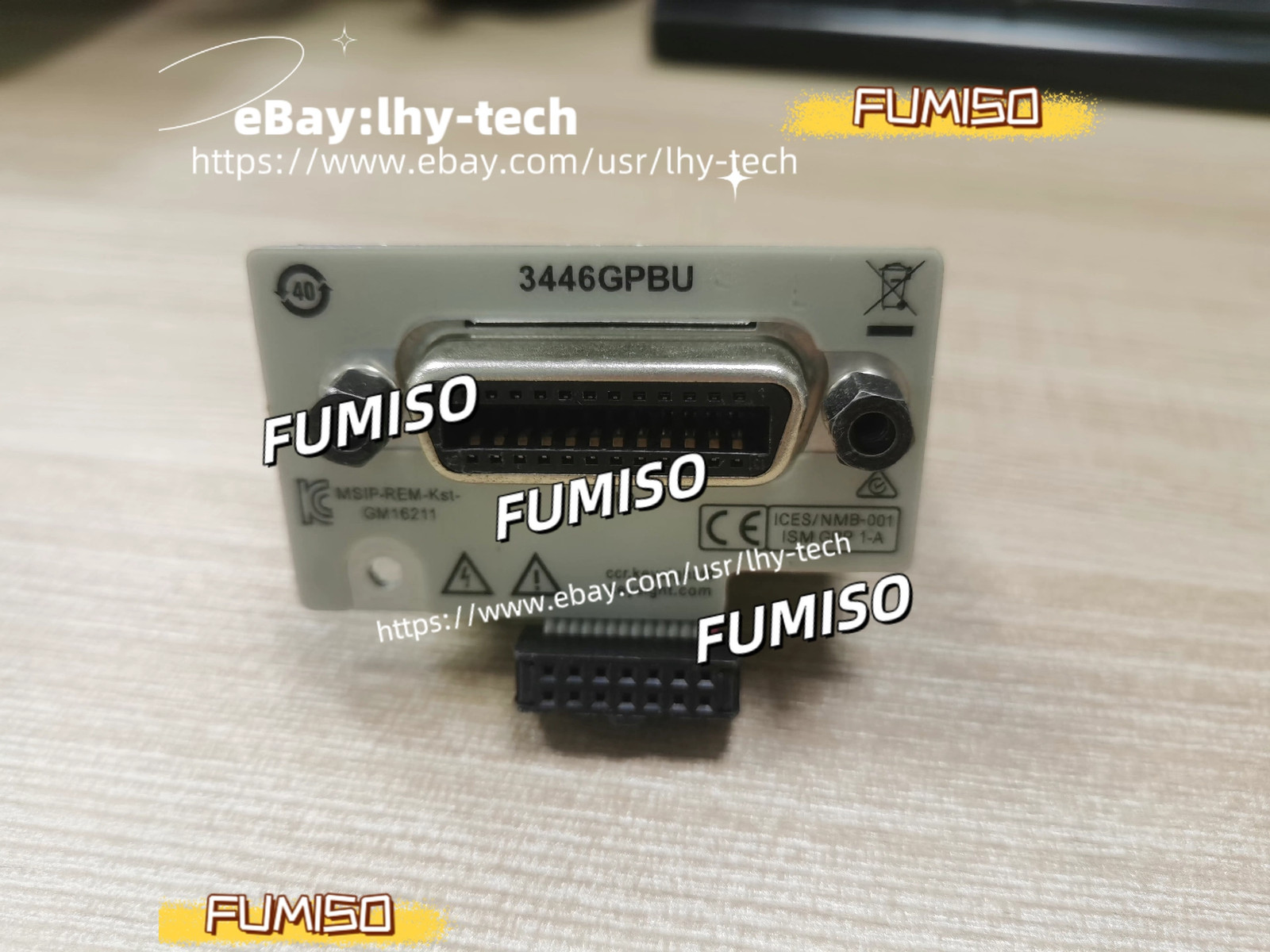HP/Keysight 3446GPBU GPIB for 33611A,33612A,33621A,33622A,34460A,34461A,34465A&l