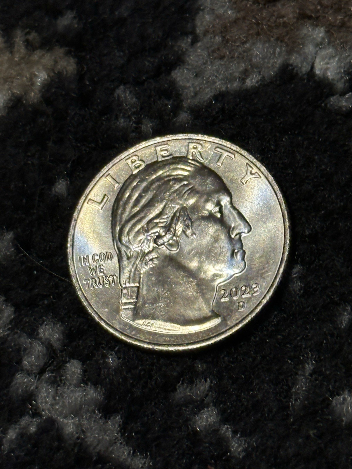 2023 Quarter Error Coin 'In Cod We Trust' Rare Collectible