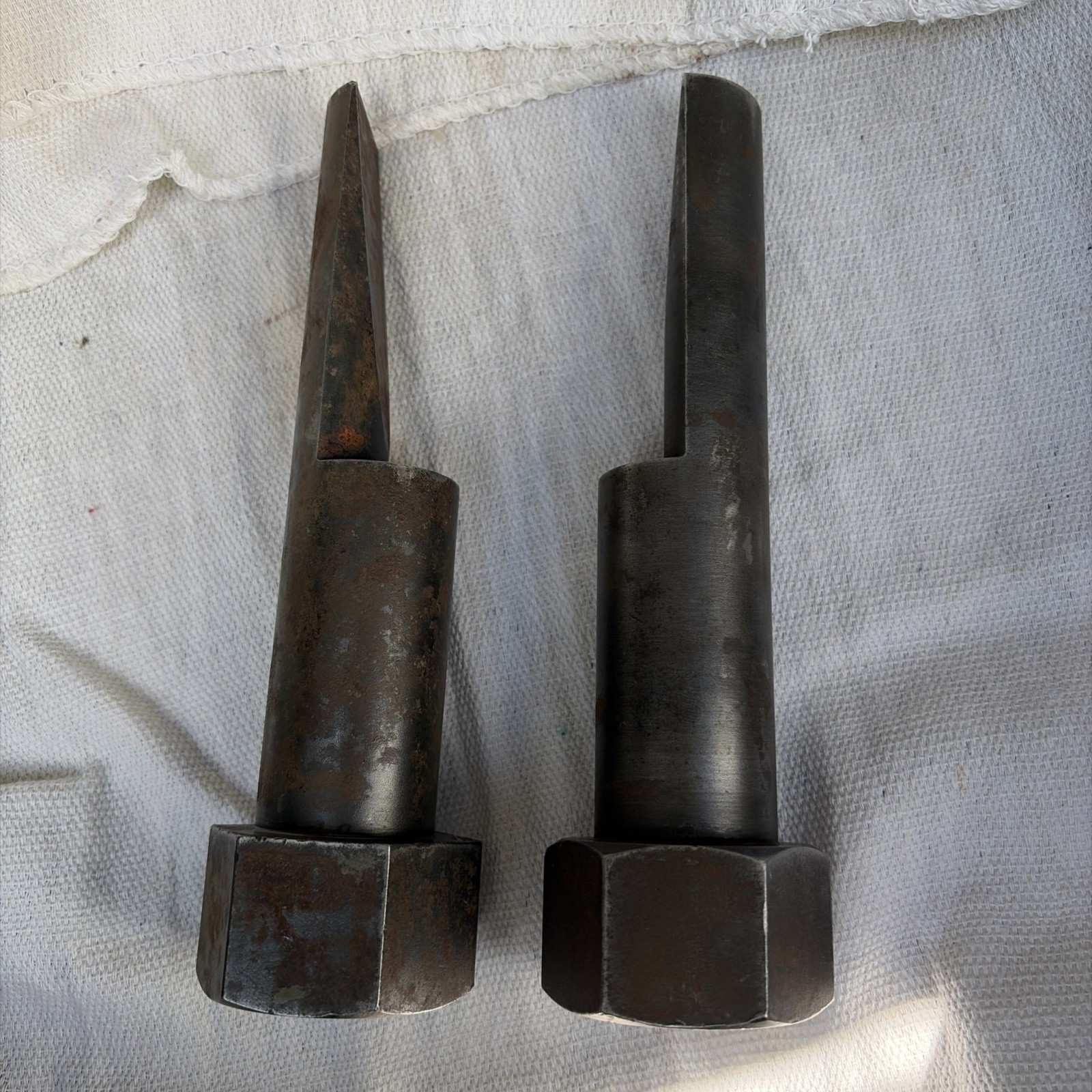 Set Of 2 Petol Titan Flange Pin Alignment Tools Pins 1-1/2" FT14 Pair Used