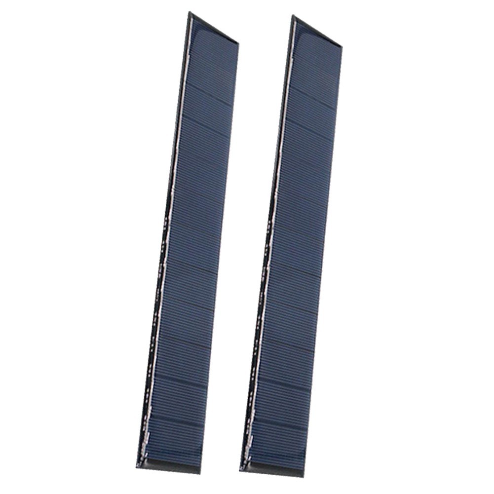 Sustainable Energy Solution Polysilicon Solar Panels for DIY Use 2 Pcs