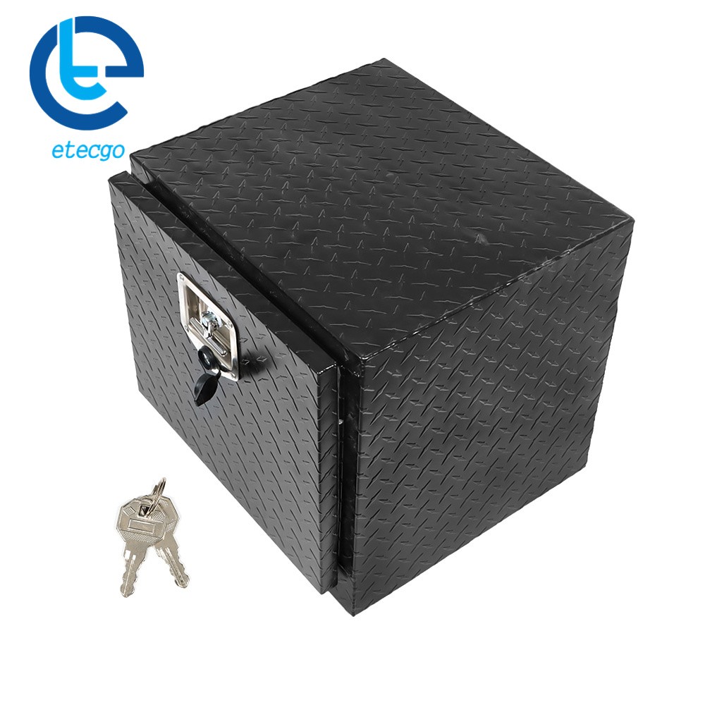 18X17X18 Heavy Duty Aluminum Tread Tool Box Truck Pickup Trailer RV ATV Storage