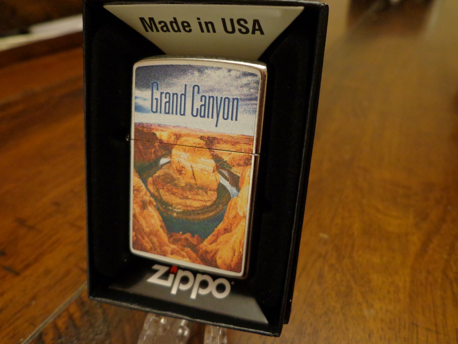 GRAND CANYON HORSESHOE BEND COLORADO RIVER ZIPPO LIGHTER MINT IN BOX