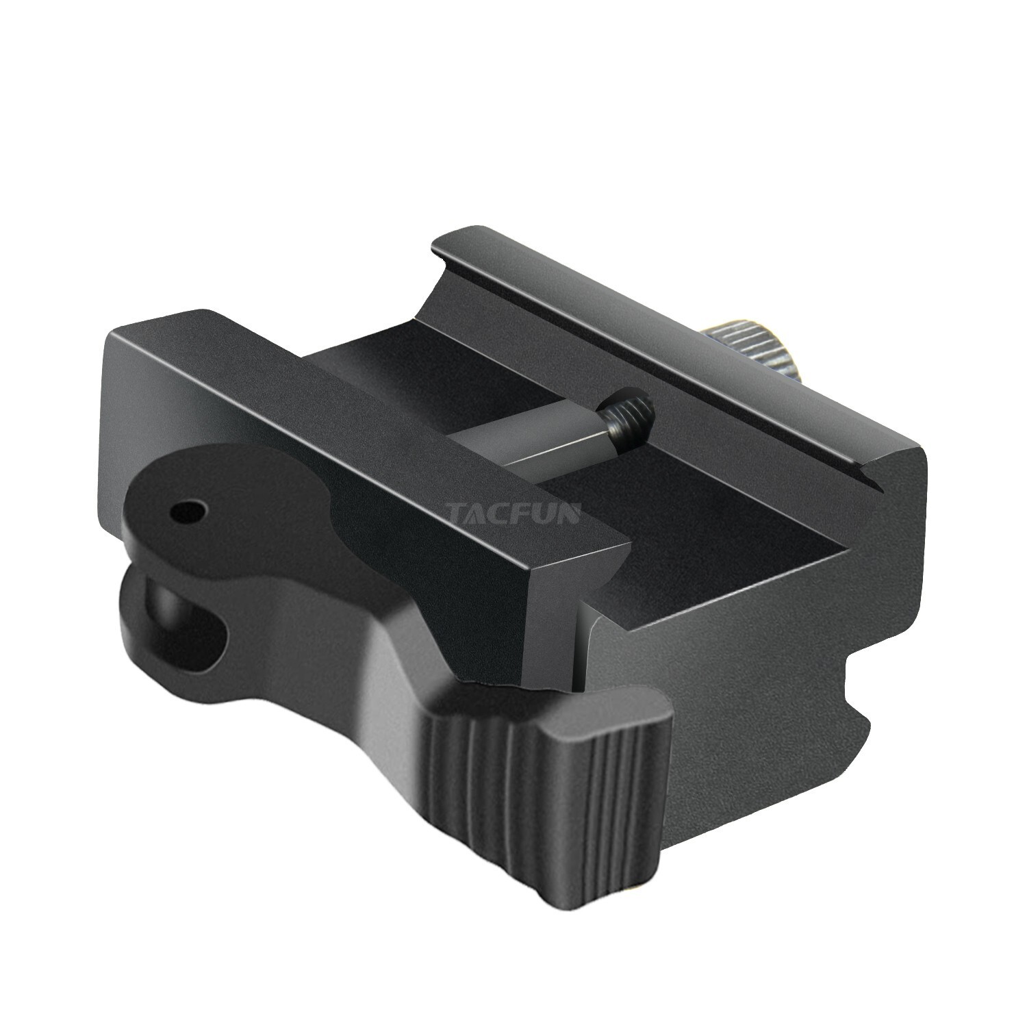 2pack 0.5" Quick Release Detach Mini Riser Mount 3-Slot for Picatinny Rail