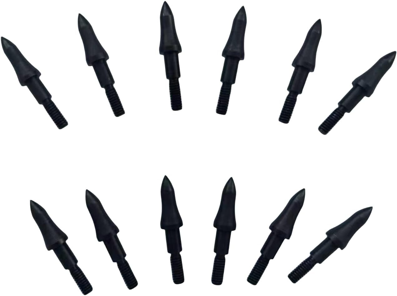 12Pcs High Precision Field Points, Crossbow Arrow Tips for Bow and Arrow Target