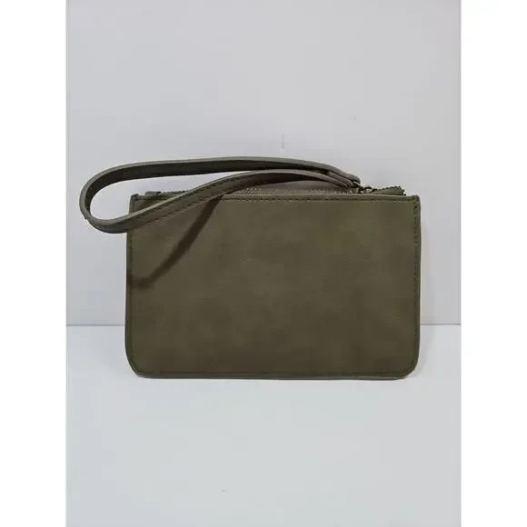 Zip Closure Wristlet - Universal Thread Dark Olive Green