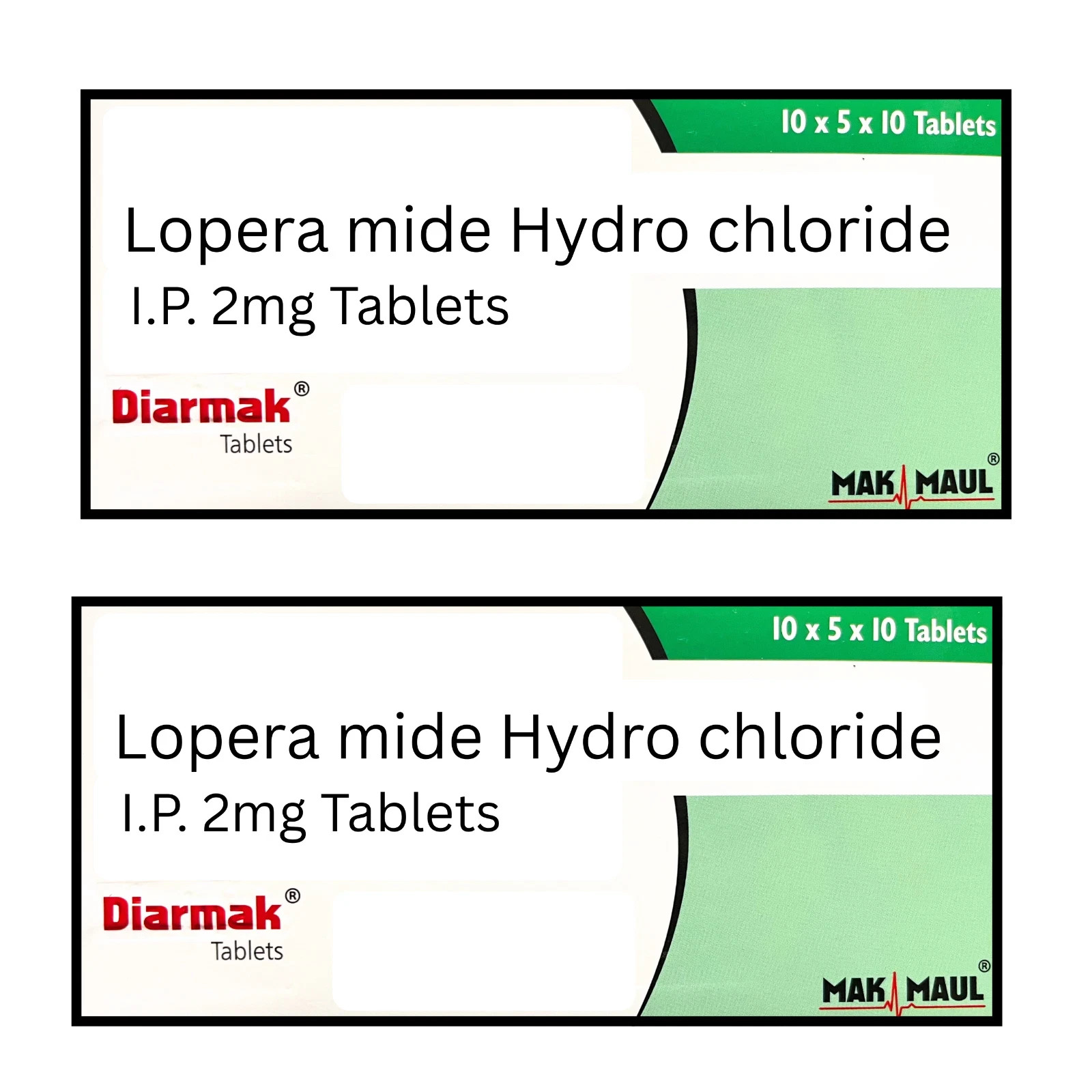 Diarmak 2mg Used in Treat==ment of Diarr==hea 1000 Tablets FS