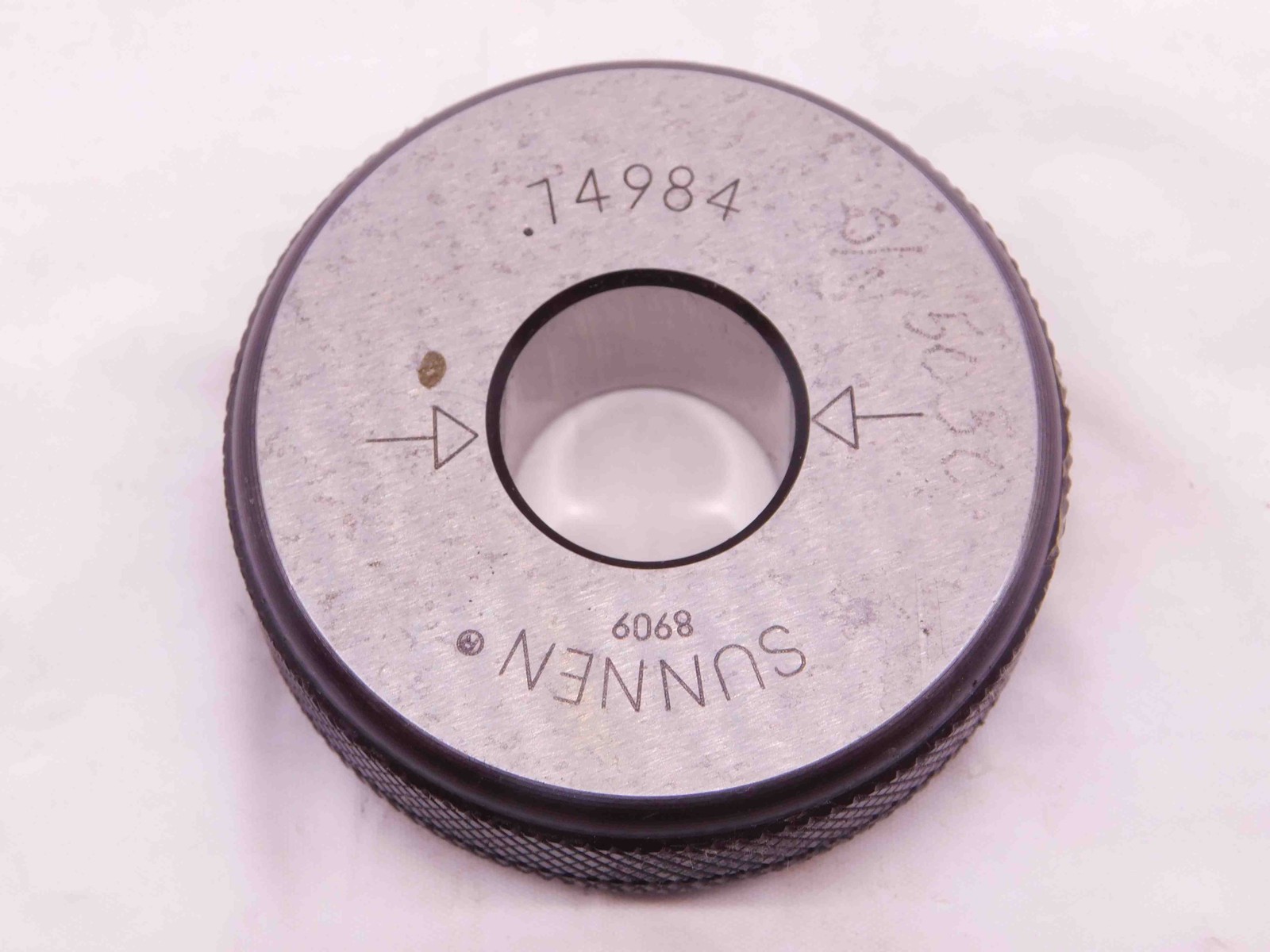 .74984 MASTER PLAIN BORE RING GAGE .7500 -.0002 UNDERSIZE 3/4 19 mm
