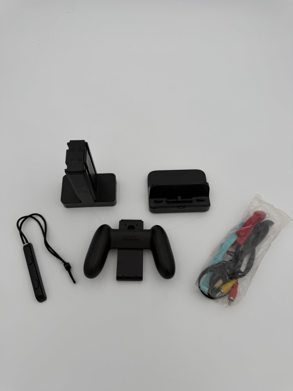 Nintendo Switch Accessory Lot Joy-Con Grip Dock HDMI Joy-Con Strap OEM Bundle