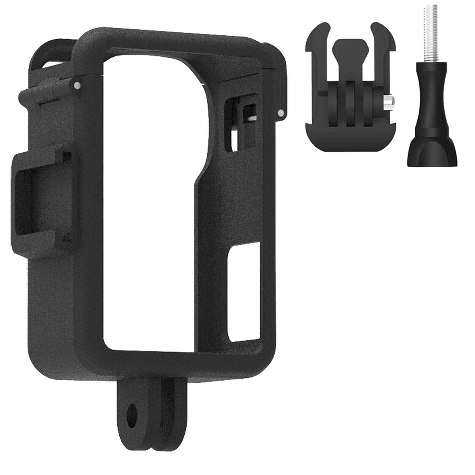 Quick Release Protective Frame Case Cover with Cold Shoe for DJI Osmo Action 3