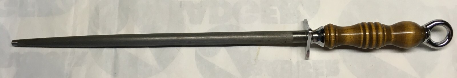 Large Lamson Knife Sharpening Steel with Wood Handle 14" Steel Made in USA