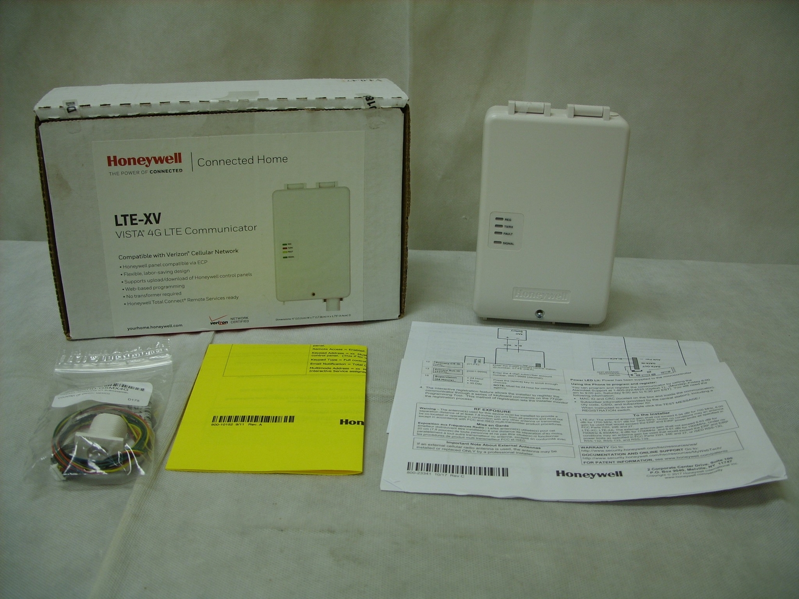 Honeywell Ademco GSMX4G AlarmNet Cellular Alarm Monitoring Communicator - As Is