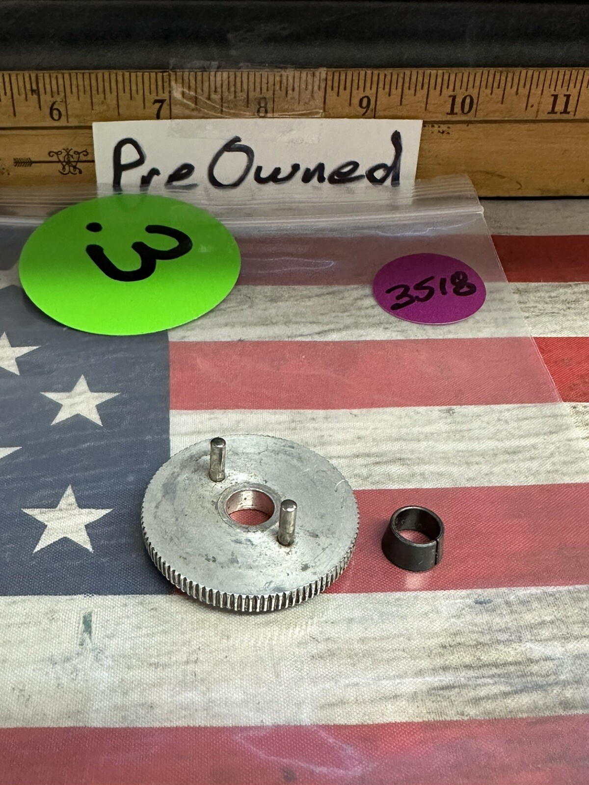 VINTAGE RC NITRO ENGINE FLYWHEEL PART -PreOwned-