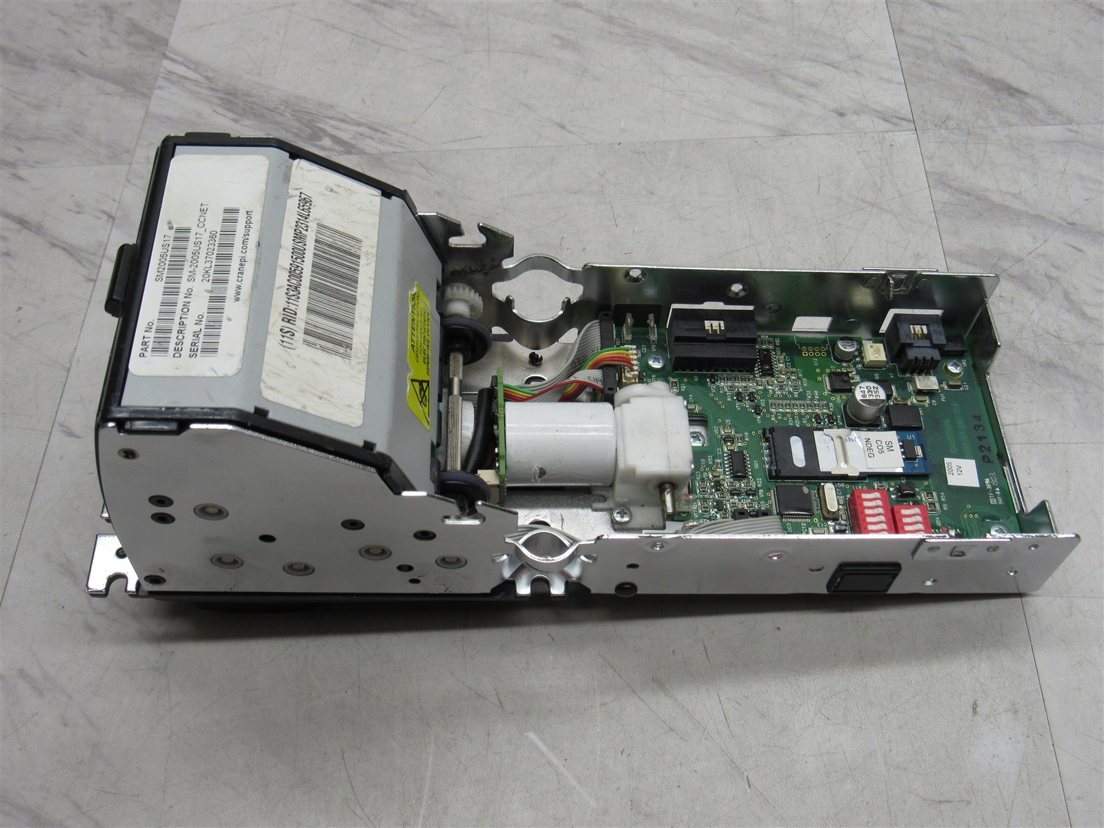 CASHCODE SM-2005US17_CCNET US BILL ACCEPTOR CASH CODE SM-US1737 with Stacker
