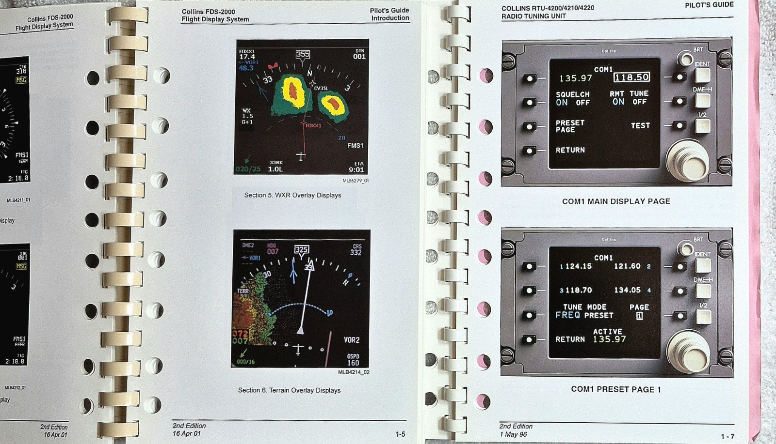 Collins Avionics Pilot's Guide Lot: FDS-2000 & RTU-4200