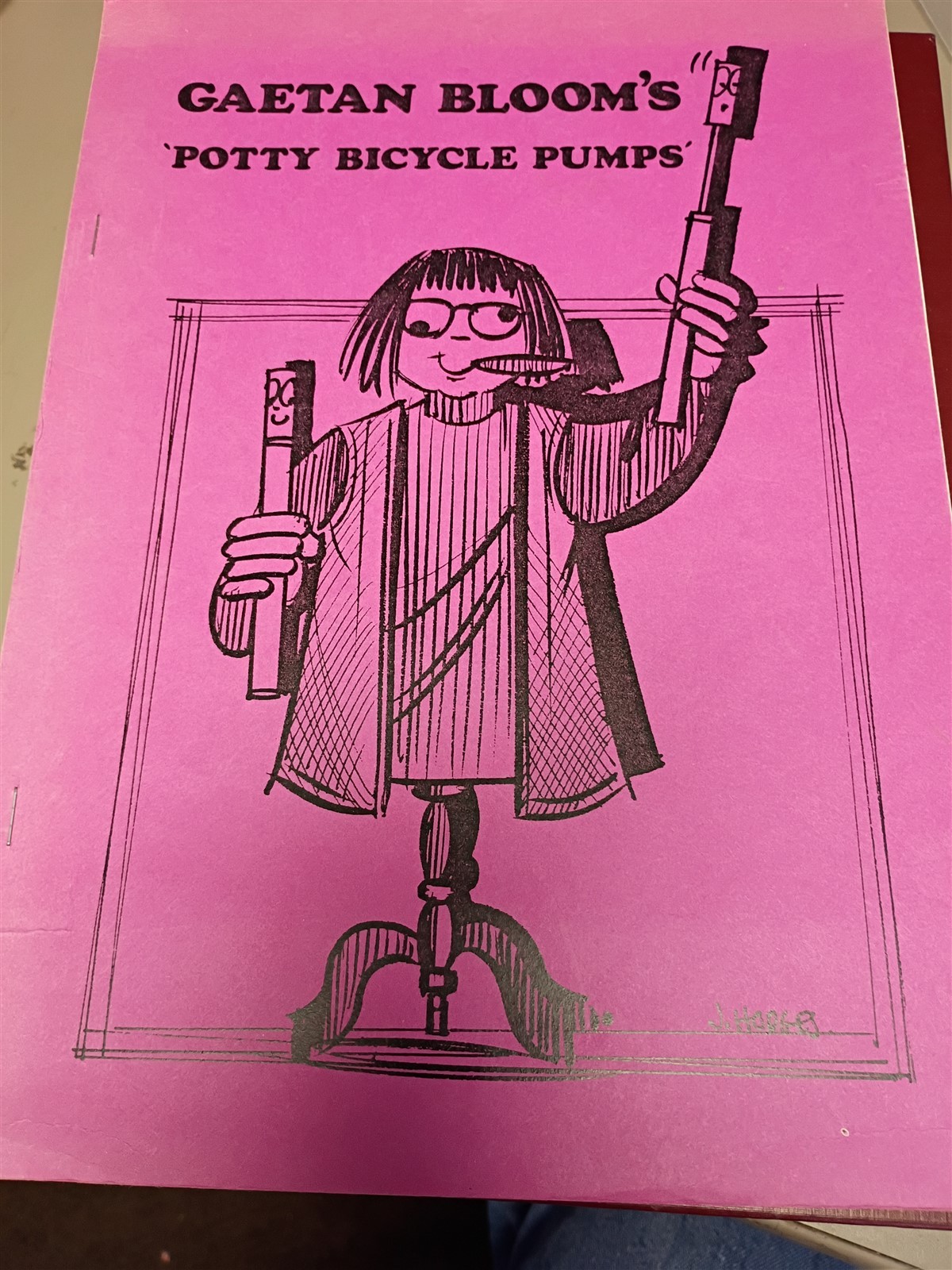 Gaetan Bloom's Potty Bicycle Pumps Magic Trick