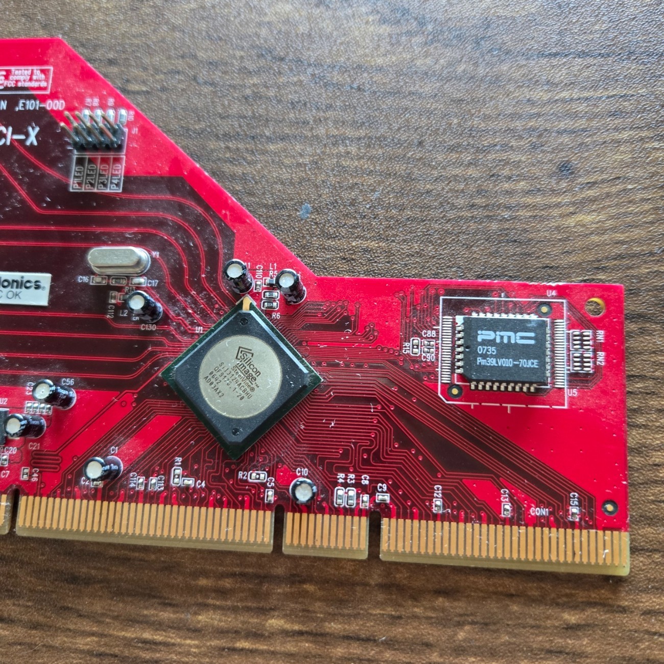 Addonics ADS3GX4R5-E 4-Port eSATA RAID 5 Controller Card PCI-X Untested