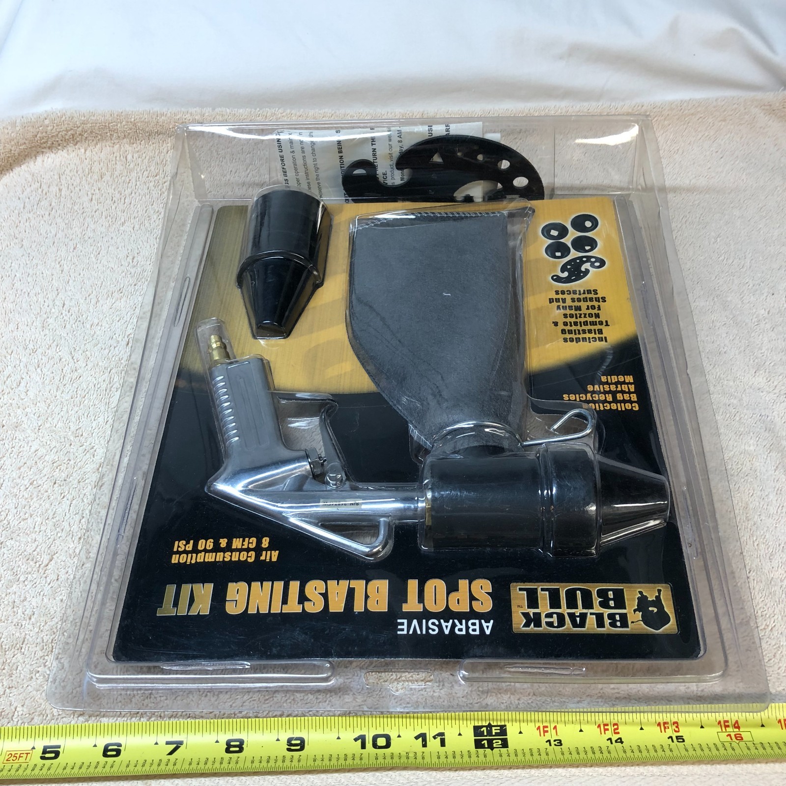 BLACK BULL ABRASIVE SPOT BLASTING KIT