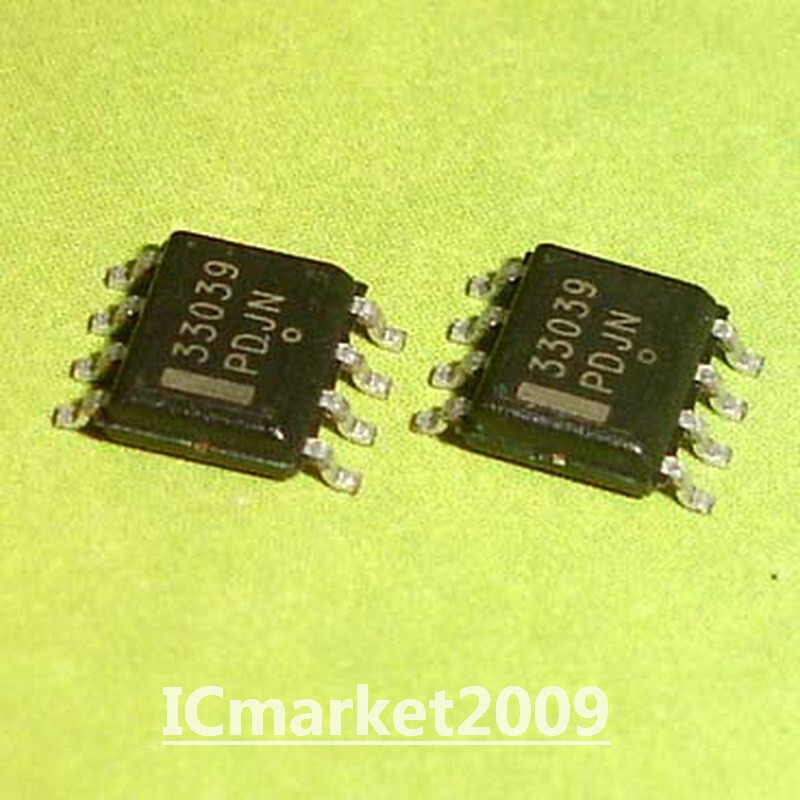 10PCS MC33039DR SOP8 33039 MC33039DR2G MC33039D SMD Brushless Motor Adapter Chip