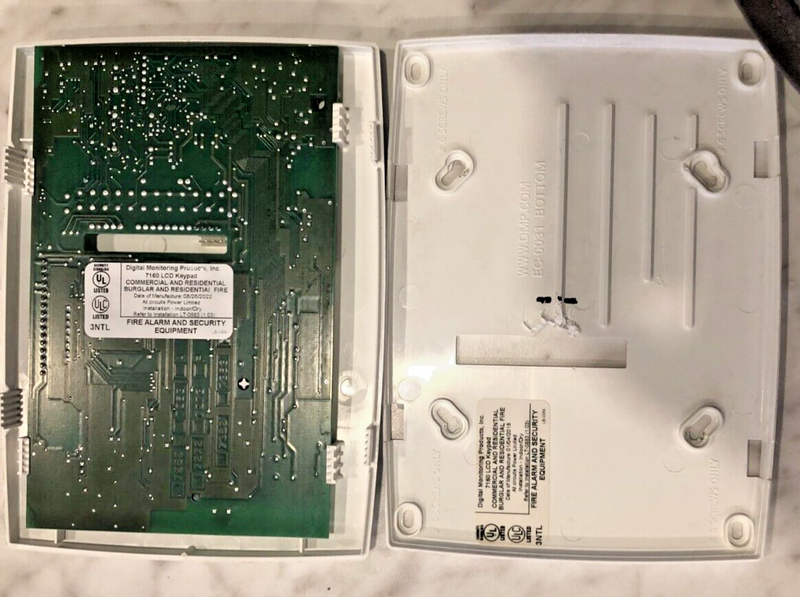 DMP 7160 keypad