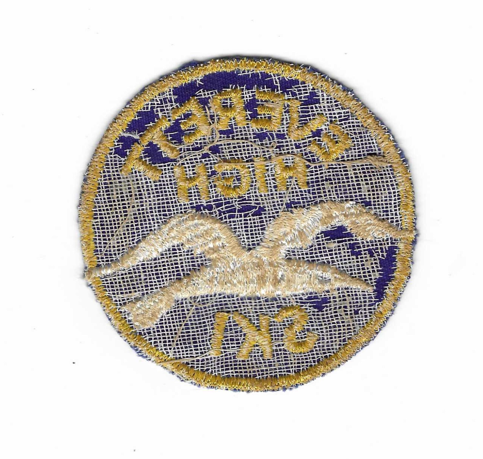 Vintage Everett Washington High School Ski Patch 3"