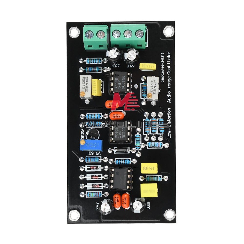 2pcs 1KHz Sine Wave Signal Generator Frequency Oscillator Circuit Board Module