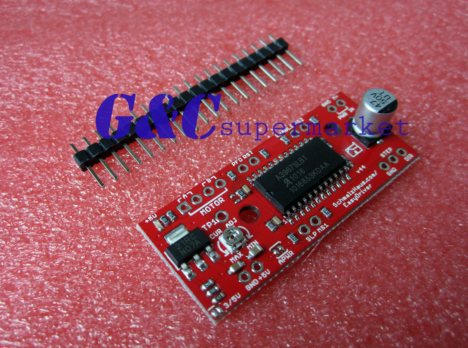 NEW EasyDriver Shield stepping Stepper Motor Driver V44 A3967 For Arduino