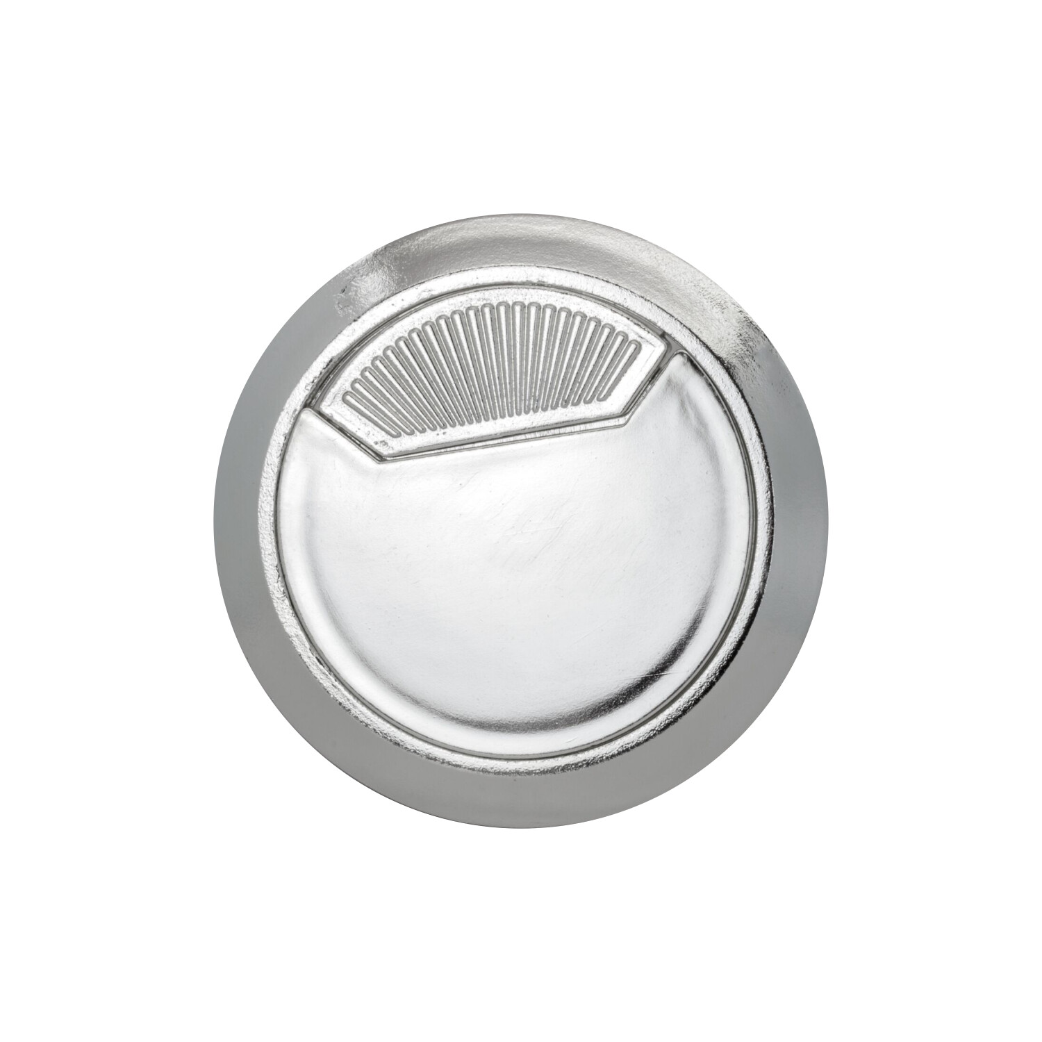 Rok Hardware Round Grommet, 2-3/8" (60mm)  Diameter, Chrome