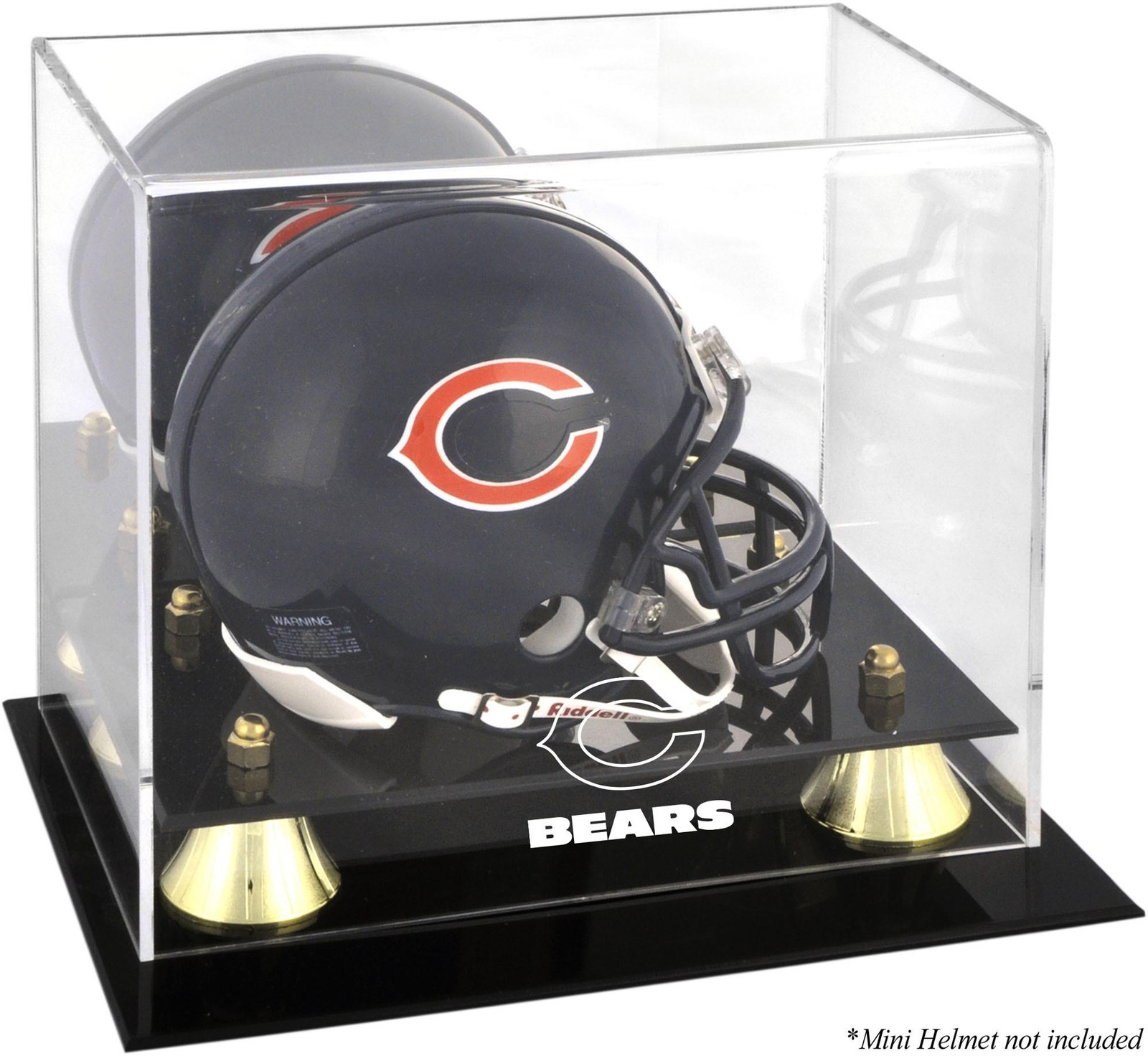 Chicago Bears Mini Helmet Display Case