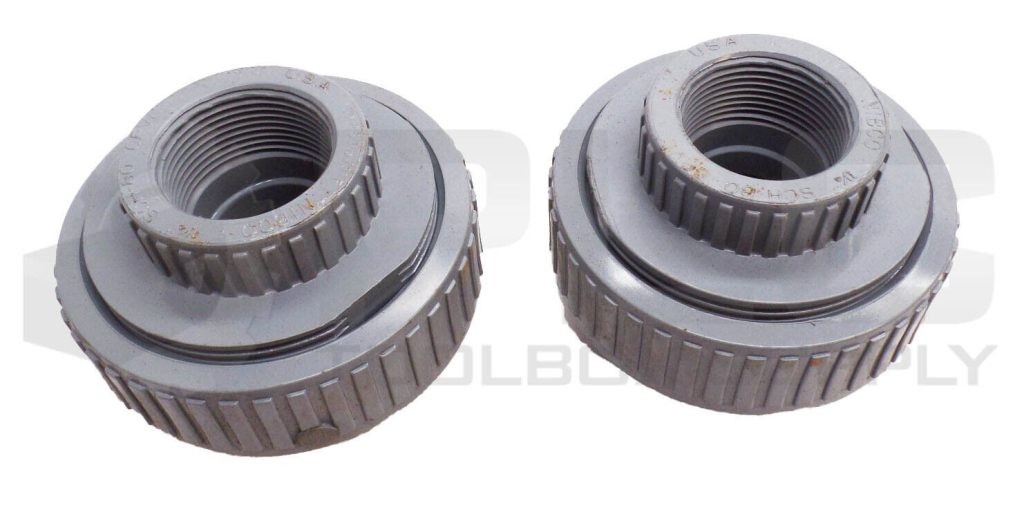 LOT OF 2 NEW NIBCO F1970 UNION 1- 1/4" 150PSI SCH-80 CPVC
