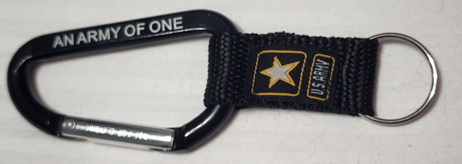An Army Of One D-Ring QTY 2 NEW FREE SHIP